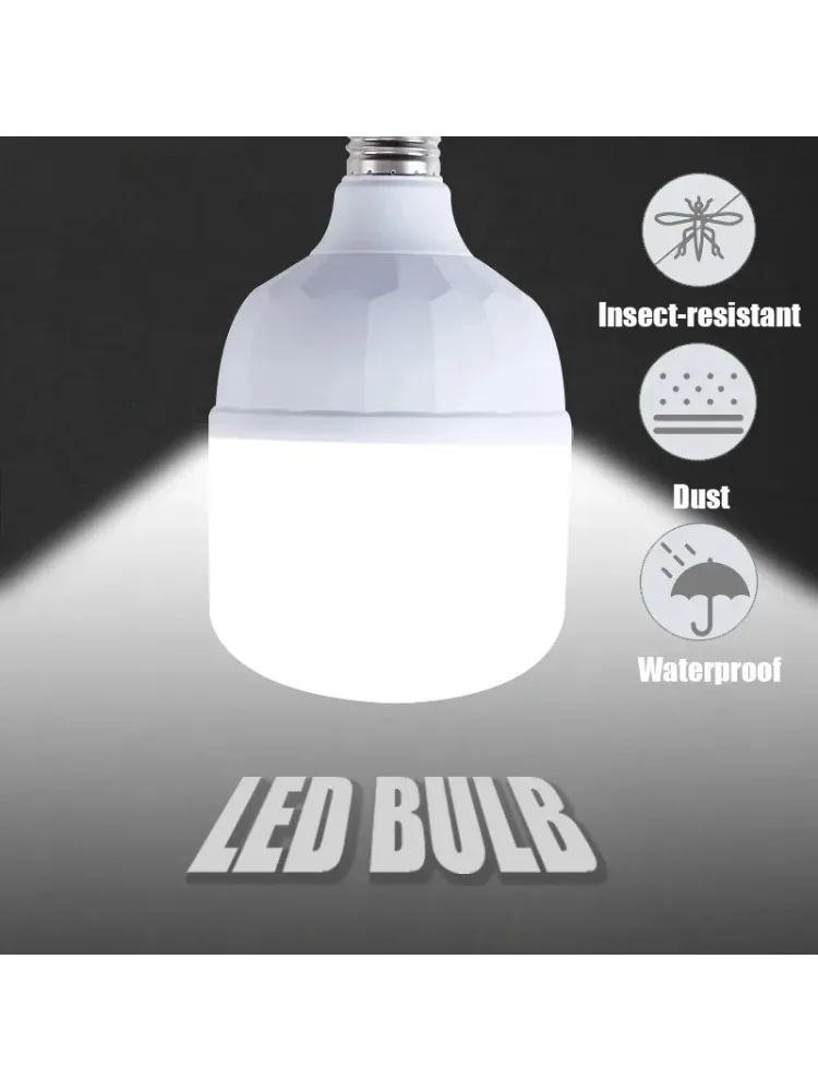 Lampe LED E27 domestique, ampoule d'éclairage économe en énergie pour usage domestique et au bureau