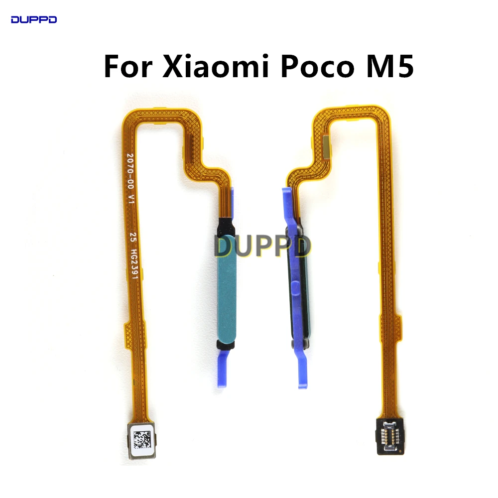 

For Xiaomi Poco M5 Fingerprint Sensor Home Button Ribbon Flex Cable Replacement Repair Parts