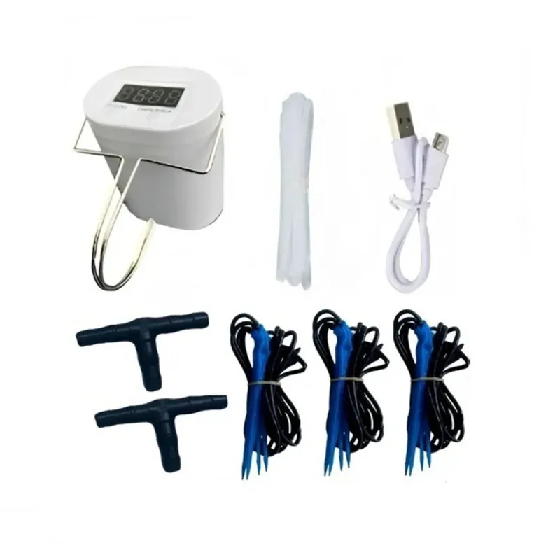 Automatic For Plant Lovers Garden Tool 12 Beads Watering System Head Pump Timer System Kit For Indoor For Plants