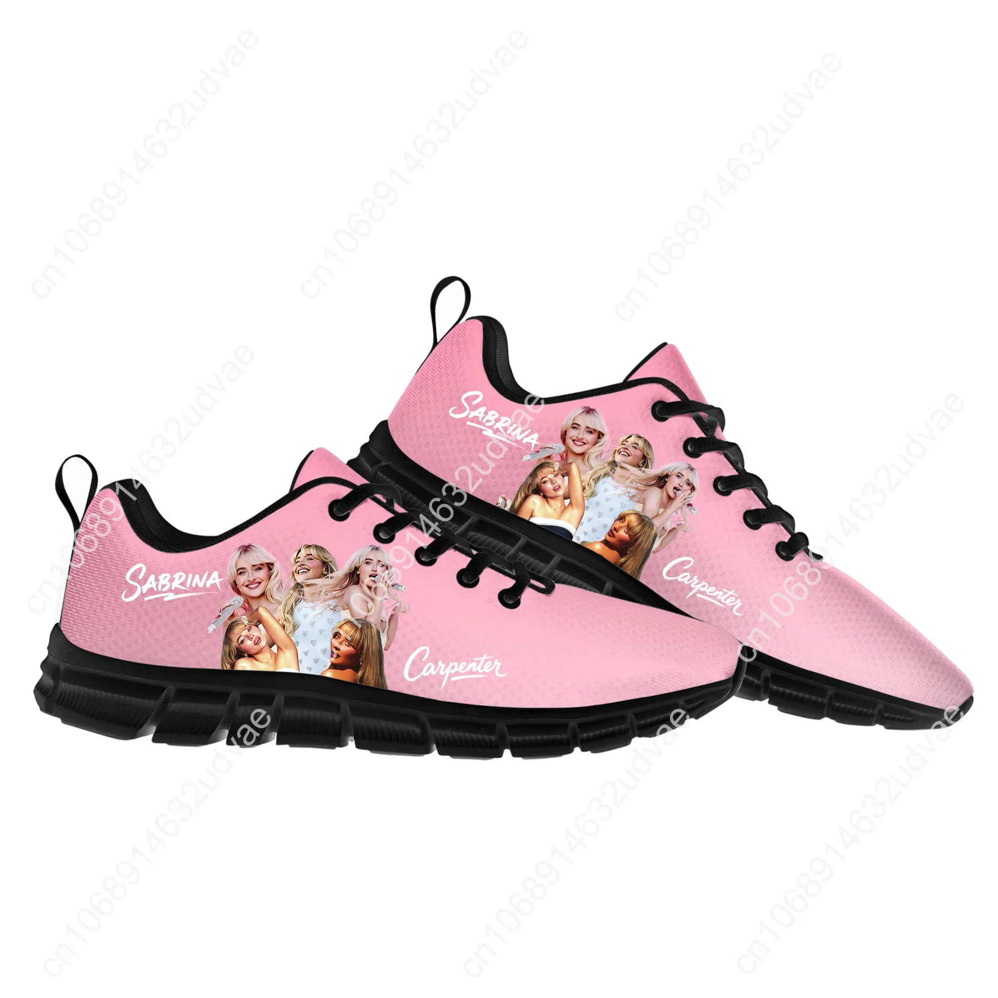 Sabrina Carpenter Sports Shoes Mens Womens Teenager Kids Children Sneakers Pop Singer Footwear Casual Custom Couple Shoes Black