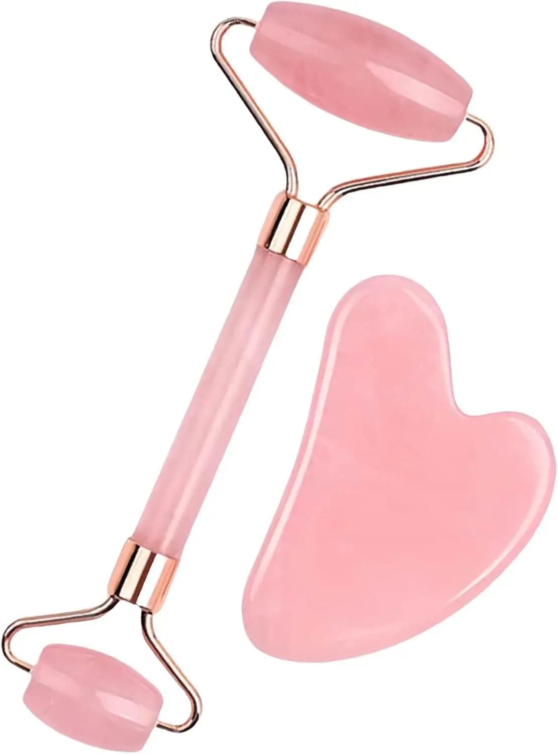 Juego de rodillos masajeadores de piel delgada para cara, tablero Guasha, raspador de resina, eliminador de arrugas, rodillo de masaje para herramienta de cuidado de elevación Facial