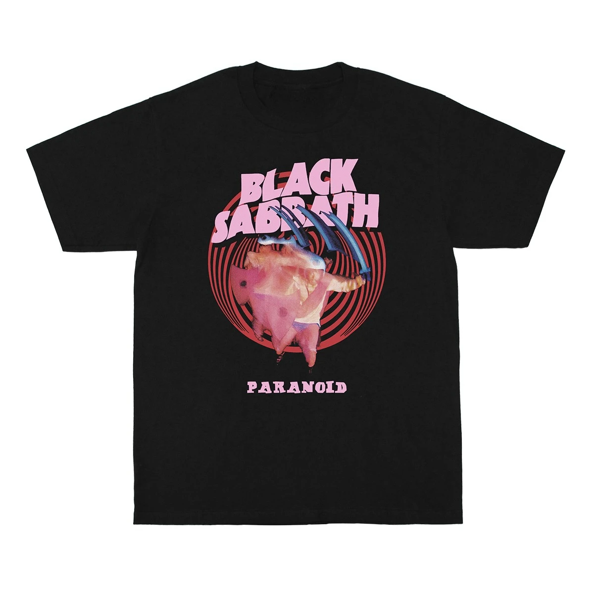 

Футболки с короткими рукавами из чистого хлопка для мужчин и женщин. Параноид Black Sabbath, европейская и американская рок-группа в стиле хэви-метал