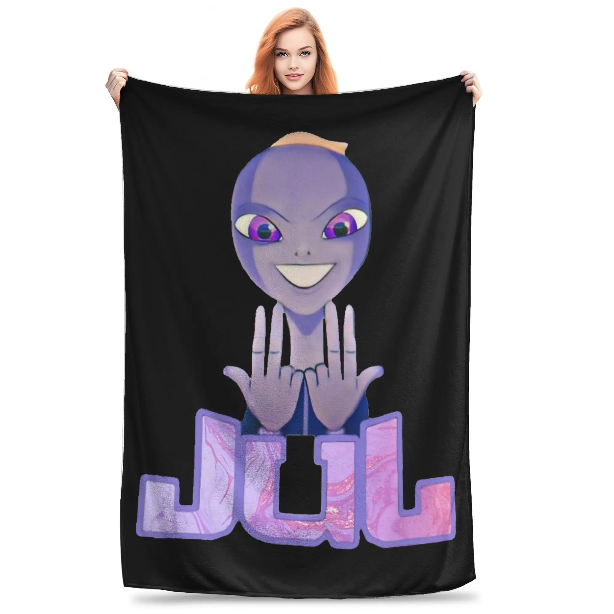 

Jul Blankets Soft Warm Flannel Throw Blanket Bedspread for Bed Living room Picnic Travel Home Couch