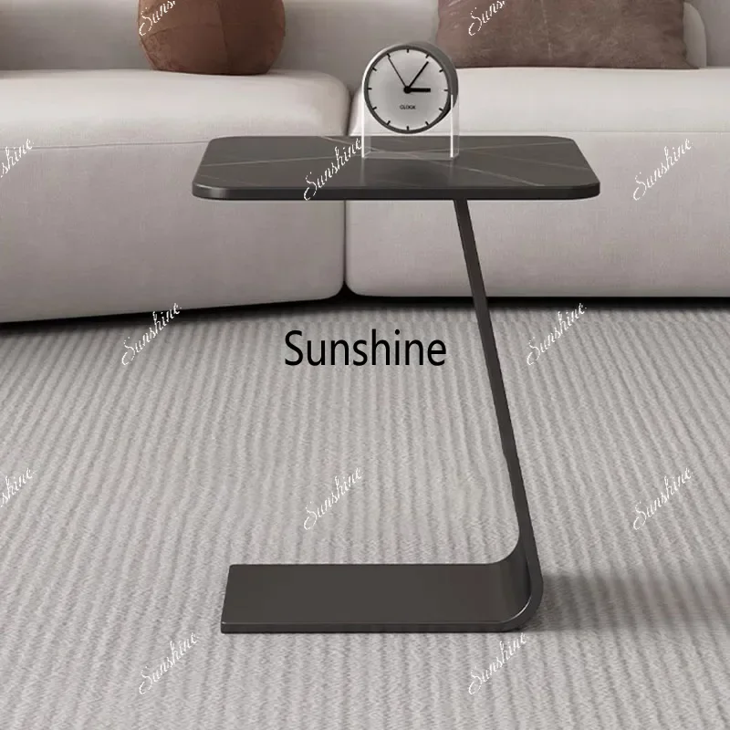 Balcony Nordic Living Room Coffee Table European Slate Marble Effect Trendy Coffee Tables Japanese Meubles Trendy Furniture