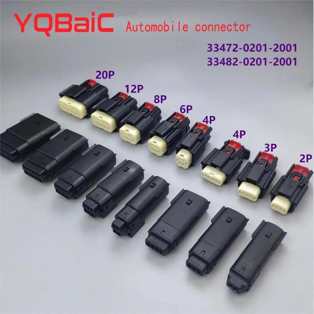 Molex 1.5MM Ford Buick Chevrolet headlight socket Connector 2P3P4P6P8P12P16P20P automotive connector