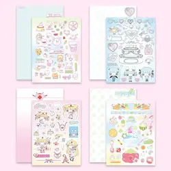 Bento girl goo card sticker DIY handbook