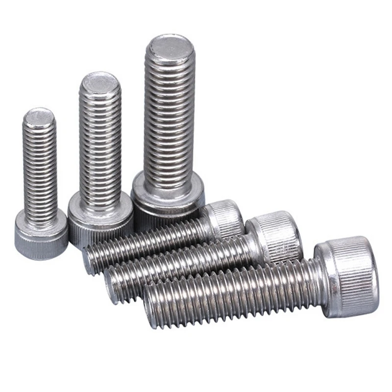 M3 Stainless Steel Screws Nuts Washers Assortment Kit with Hex Wrenches, 1100 Pcs Hex Socket Button Cap Screws