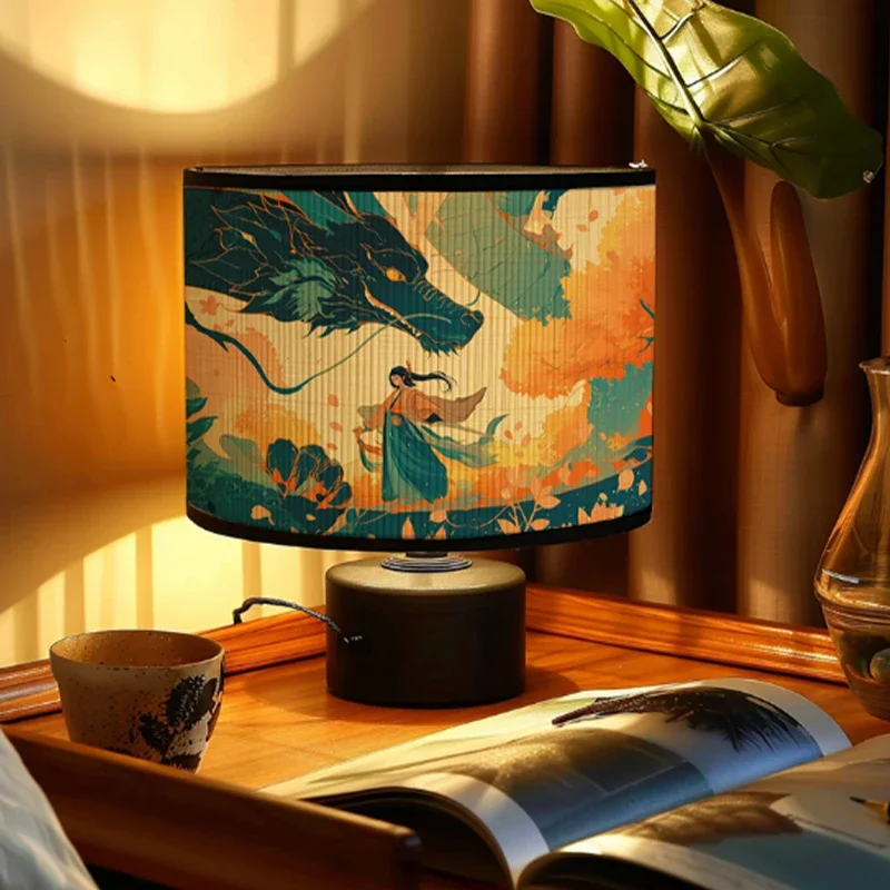 Japanese Style Bamboo Art Lamp Shade 25cm Bar Homestay Decor Restaurant Lampshade Chandelier E27 Home Bedside Wall Lamp Cover