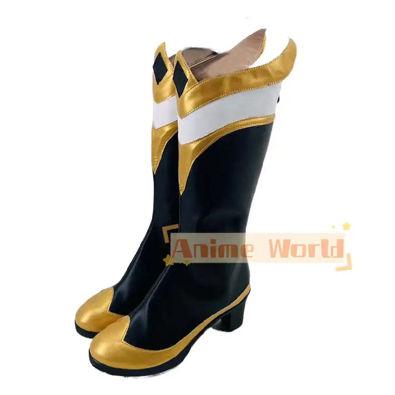 Game Faker Ahri Shoes Cosplay Boots Halloween Carnival Boots Custom Made