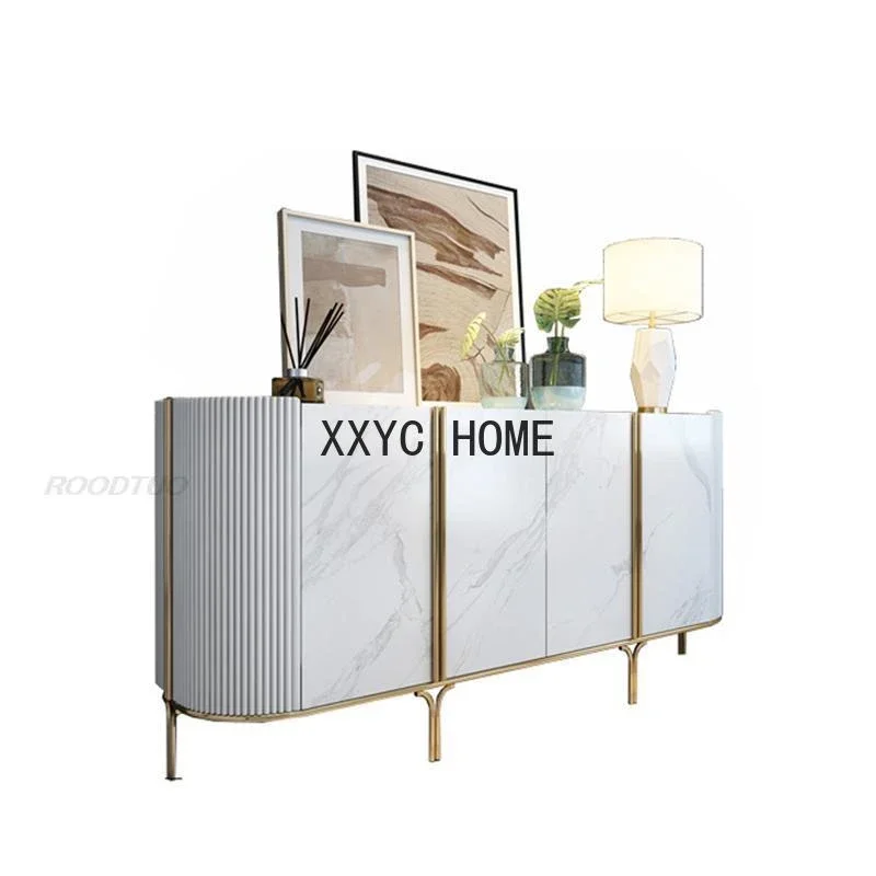 Light Luxury Storage Cupboard Home Furniture Dining Room Sideboard Kitchen Furniture Dining Room Cabinet