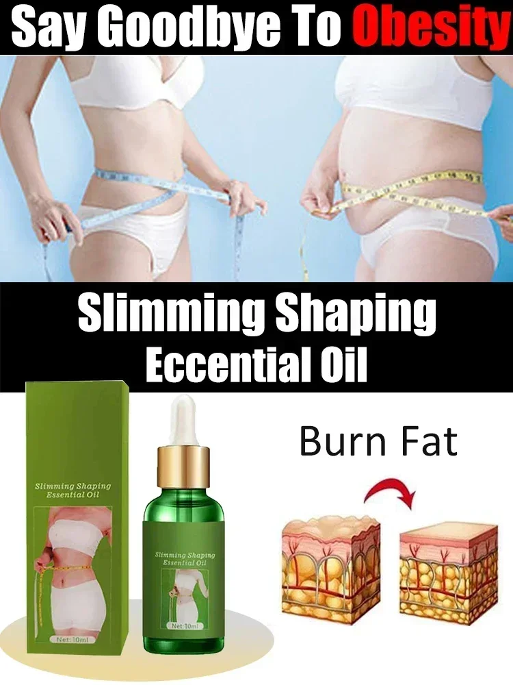 Weight Loss Essential Oil Rapid Fat Burning Abdominal Fat Reduction Slimming Natural Plant Extract Weight Loss Massage Oil