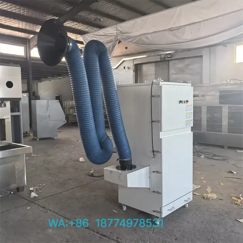 Industrial Portable Smoke Extractor Fume Extractor for Welder Station Soldering Dust Collector Air Purifier Filtration