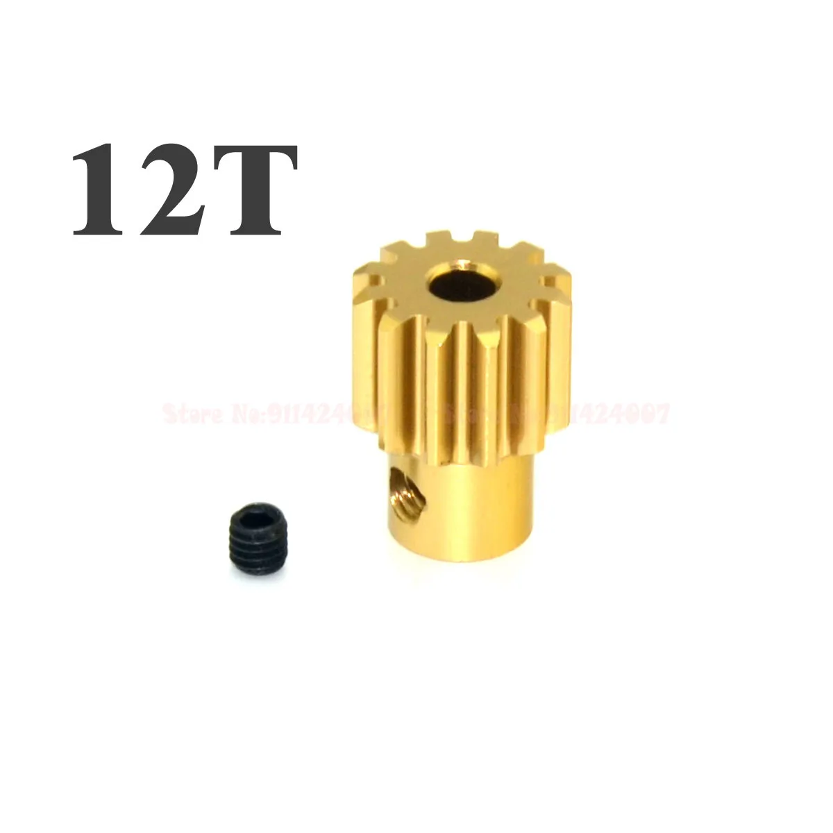 12T 13T 14T 15T 16T Metal Pinion Motor Gear 32DP 3.175mm 0.8M for 1/10 RC HSP HPI Crawler Buggy Truck Car