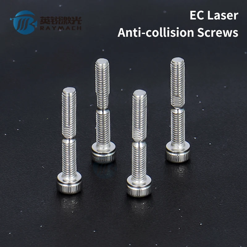 Anti collision Screws for EC Ophit Laser Head Parts EC Fiber Cutting Equipment 4 PCS M3 Raymach Laser