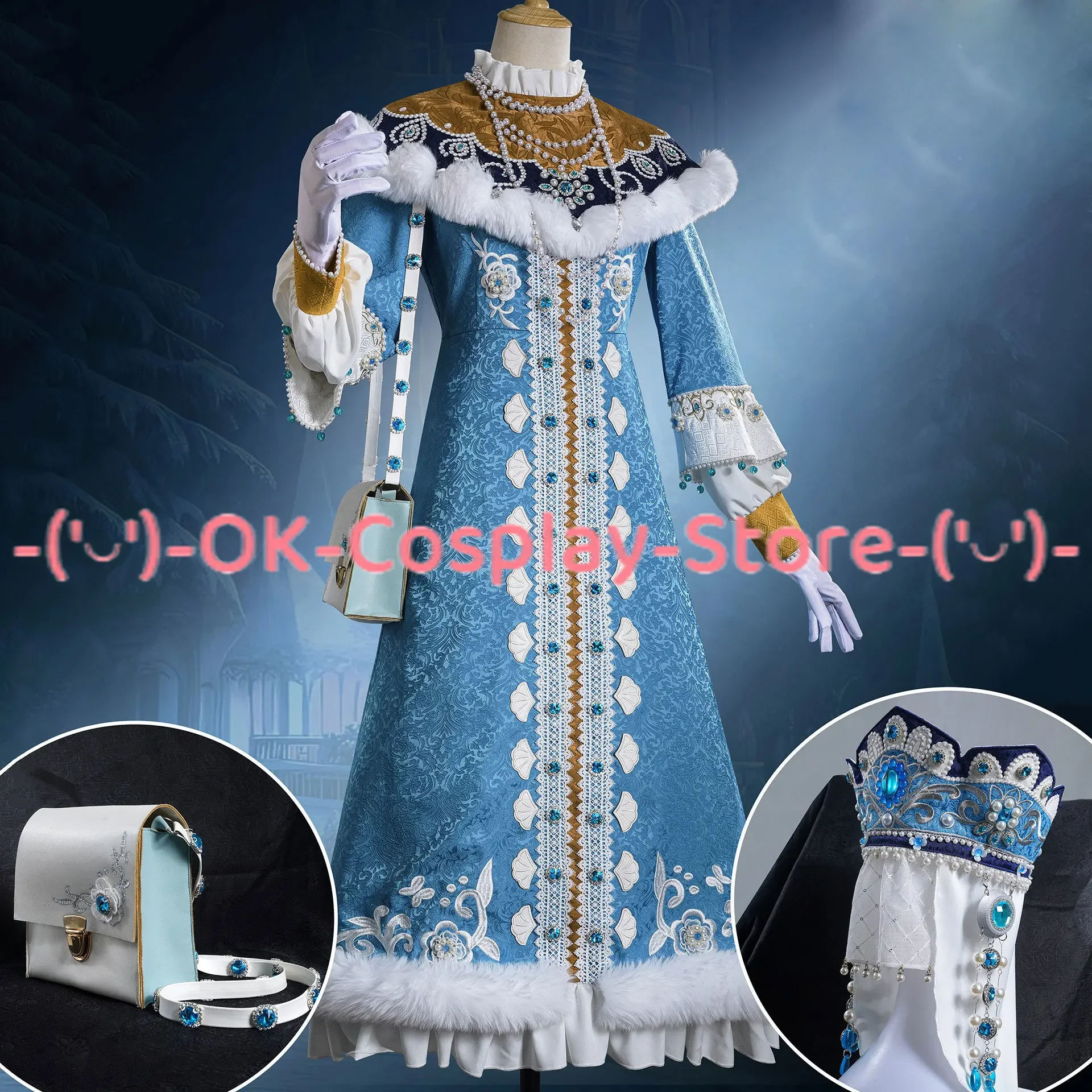 Game Identity V Melly Plinius Entomologist Cosplay Costume Women Dress Cute Party Suit Halloween Carnival Uniforms Custom Made