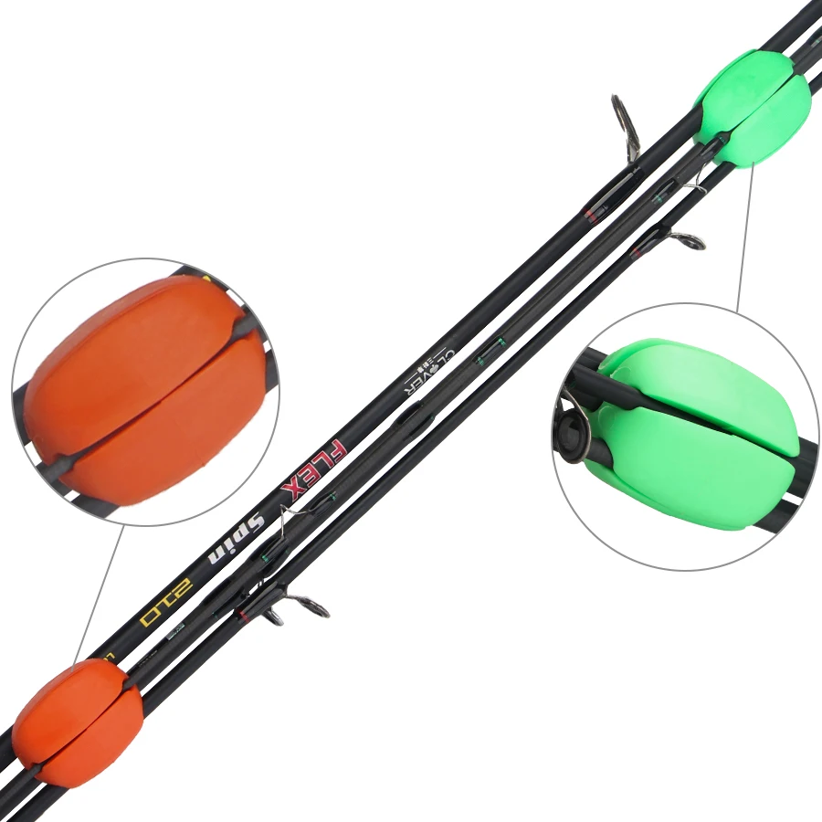 1PCS Fishing Rod Fixed Ball Silicone Anti-Collision Protection Lure Rod Clip Stopper Durable Carp Rod Fishing Accessories