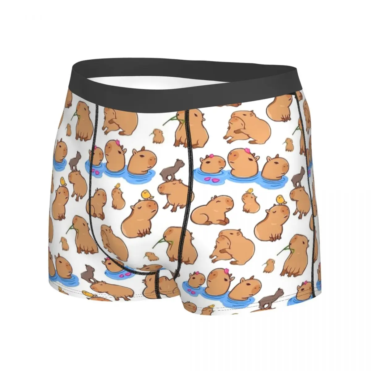 

Капибара, милое нижнее белье с изображением животных, милые трусики, дизайнерские трусы-боксеры, мужские трусы больших размеров