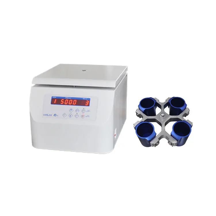 

5K Table Top Low Speed Large Capacity Centrifuge 500ml 5000r/min with Horizontal Rotor 12pcs Blood Centrifuge Machine Lab