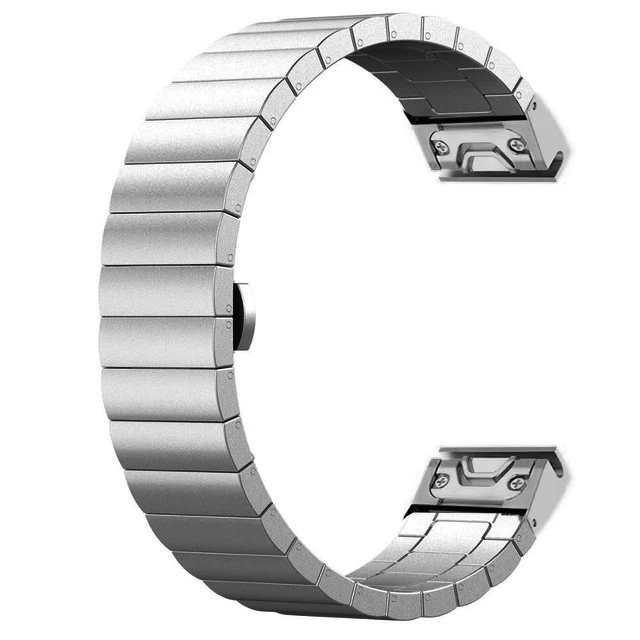 26 مللي متر 22 مللي متر QuickFit الفولاذ المقاوم للصدأ حزام ل Garmin Fenix 8 51 مللي متر 47 مللي متر 7X7 Pro 6X 6 5X 5Plus 3 3 HR الفرقة Forerunner 965 745 935