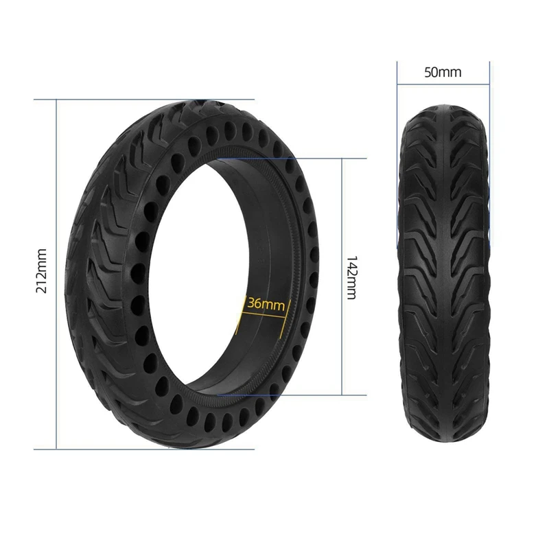 Updated 8.5 Inch Solid Tire For Xiaomi M365/ Pro/Pro 2 MI 3 Electric Scooter 8.5X2.0 Rubber Shock Absorber Tyres