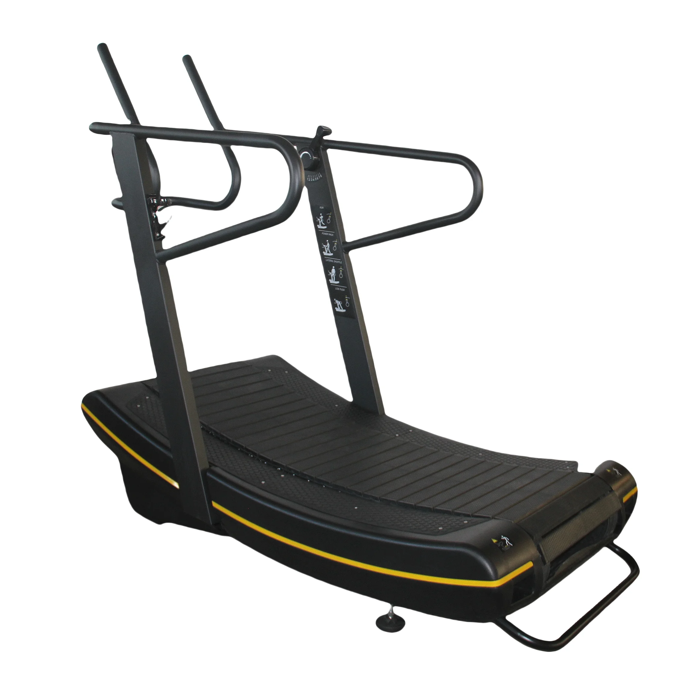 

Wholesale Gym Treadmill with Curved LCD Display and Electric Mechanical Driving for Walking Cardio Exercise