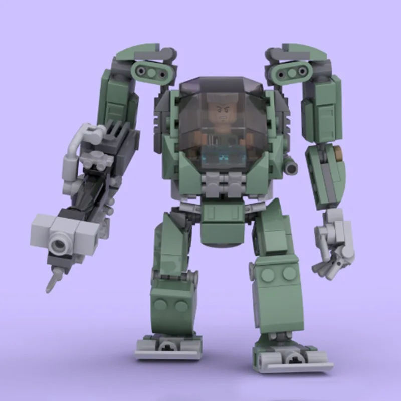 Avatars AMP Mecha Model Building Blocks DIY, figura de acción de película clásica, arma de combate, ensamblaje de ladrillos, juguetes para niños, Navidad, nuevo, caliente