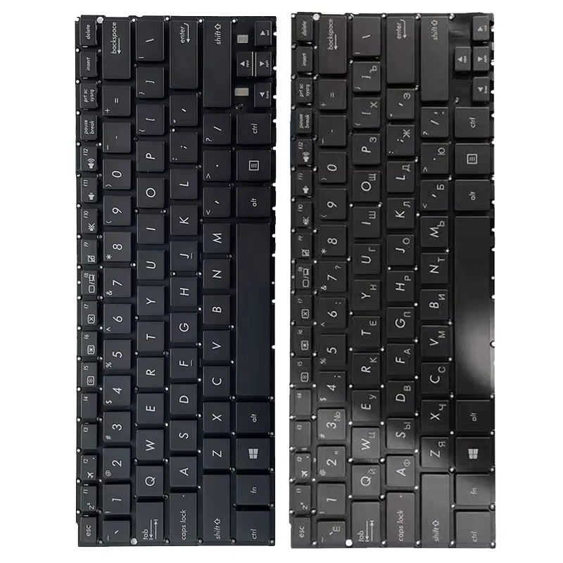 ノートパソコン用キーボード,asus zenbookフリップ,us,スルー,us,英語