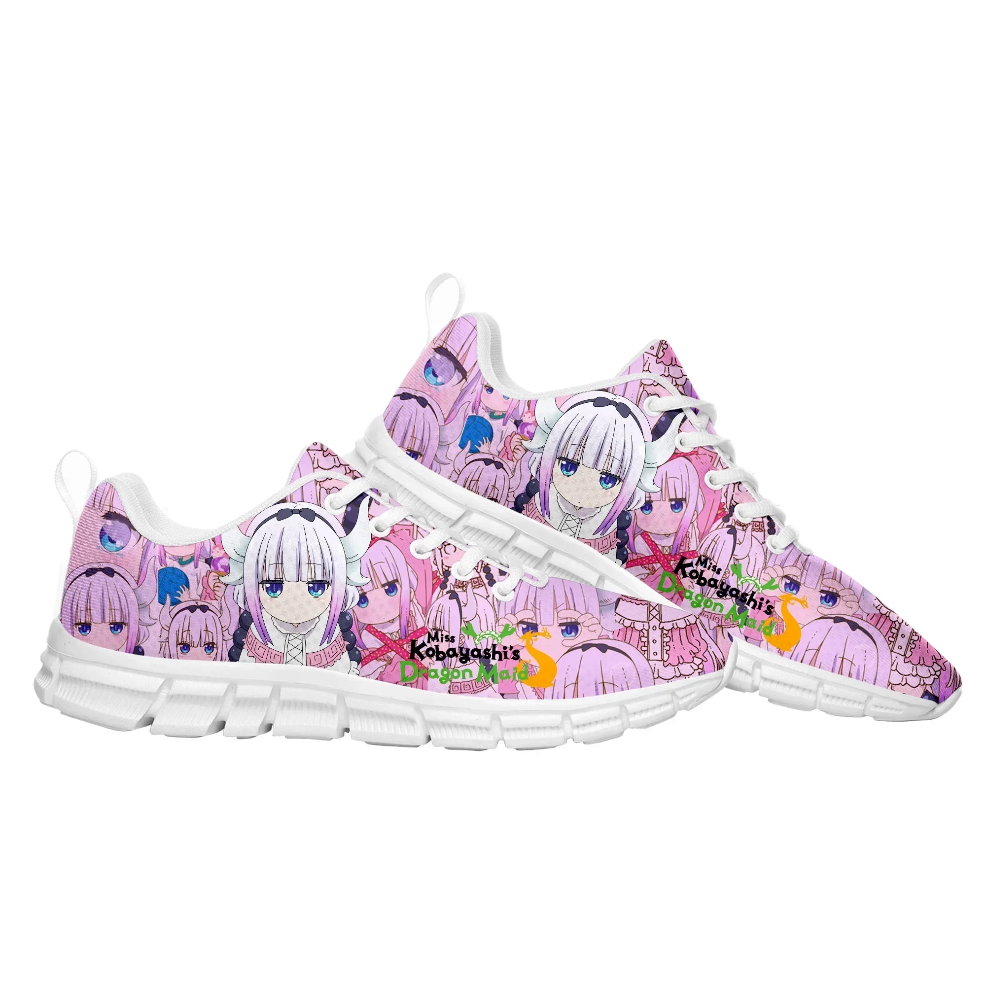 

Спортивная обувь Miss Kobayashi Dragon Maid, мужские, женские, подростковые, детские кроссовки Tohru Kanna Kamui Comics, кроссовки на заказ