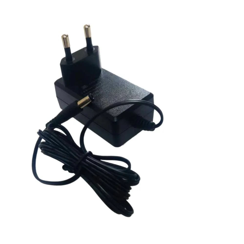 Adaptador de Corriente de Repuesto con Enchufe Europeo para Aspiradoras Robóticas Cecotec Conga 990 750 890 1090 1790 1990 2290 Vital Titanium