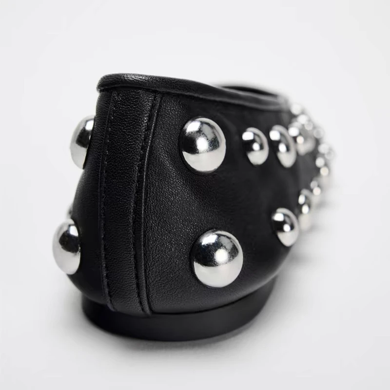 Zapatos planos para Mujer, mocasines informales poco profundos, sandalias De cuero De moda De primavera, vestido para caminar De tendencia, marca acogedora para Mujer De Zapatillas