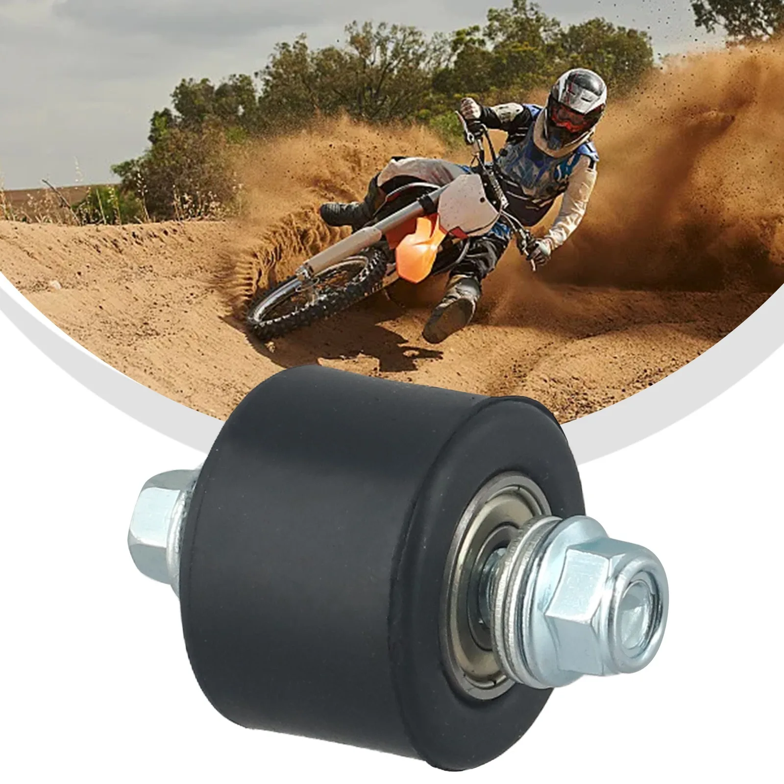 Fit For YZ250 1987-2020 Chain Roller Replacement Lower Chain Sprocket Aftermarket Option Double Sealed Bearings