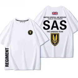 American SAS British Special Air Service T-shirt Rainbow Six Rainbow Six tactical pure cotton military style men's short sleeves