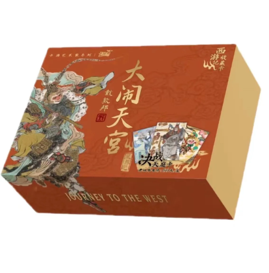 KAYOU ของแท้ Journey To The West การ์ด Showdown in Heaven การ์ด Supreme Pack Booster Box การ์ดงานอดิเรกคอลเลกชันตัวละครการ์ด