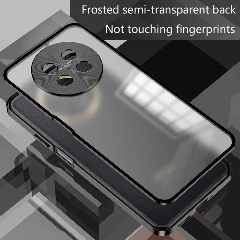 

Защитный чехол для телефона, металлический пружинный матовый чехол для Huawei Nova 13 Pro 12i 12 Pro Y91, магнитный противоударный бампер Funda