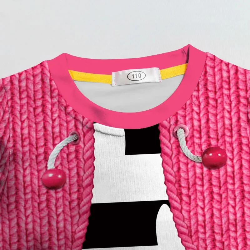 

Halloween Cosplay Costume ♥ Gabbys D-Dolhouse wig Pajama Gabby Cat Long Sleeve T Shirt+Pants Headband New 2026 Surprise Clothing