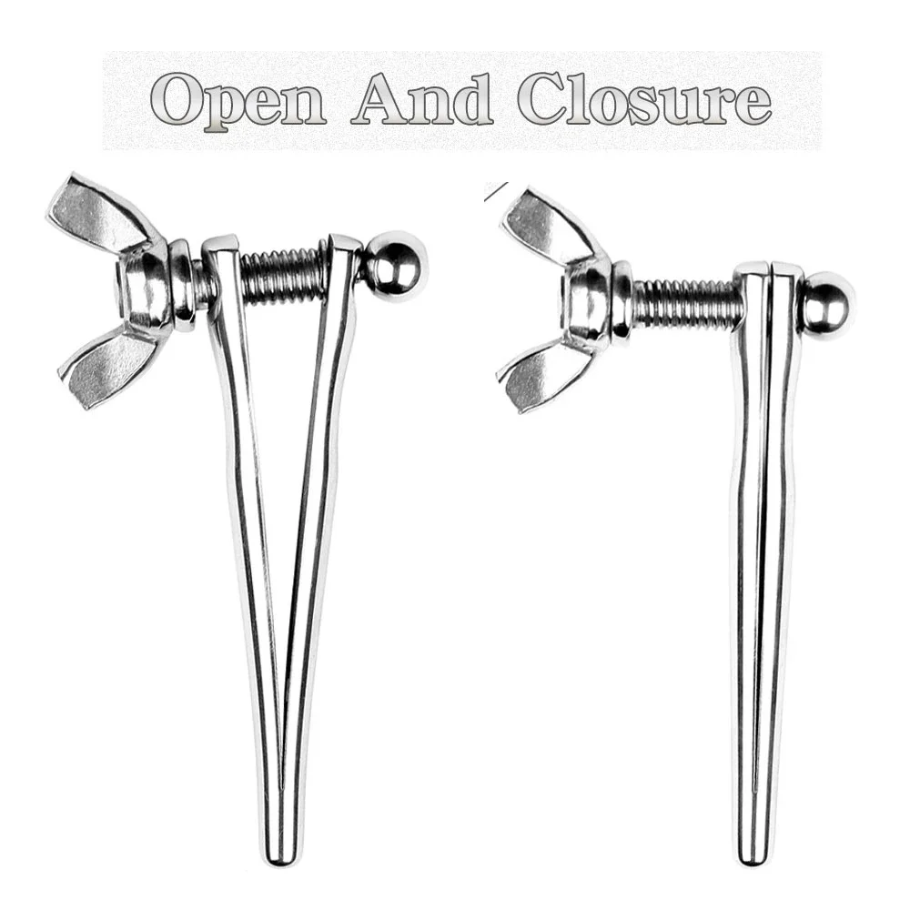 Metal Adjustable Horse Eye Dilator Urethral Catheter Penis Plug Stimulator Masturbation Bdsm Ejaculation Delay Sex Tool For Men