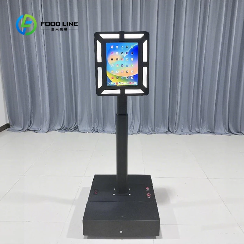 Custom Event Photo Booth Robot, Commercial Filming Selfie Camera Robot for Party Wedding Studio Event Photography
