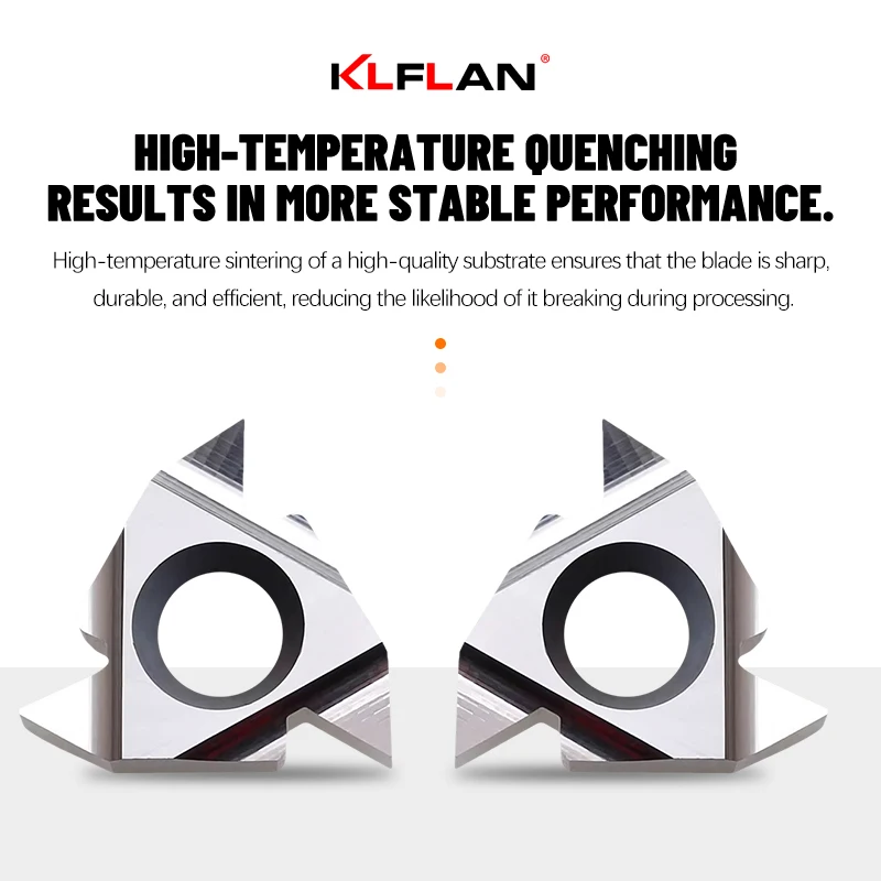 Specjalne narzędzia do gwintowania miedzi i aluminium 16ER 16IR 11IER 11IR Wewnętrzne i zewnętrzne wkładki gwintowe z węglika spiekanego, trwałe wkładki
