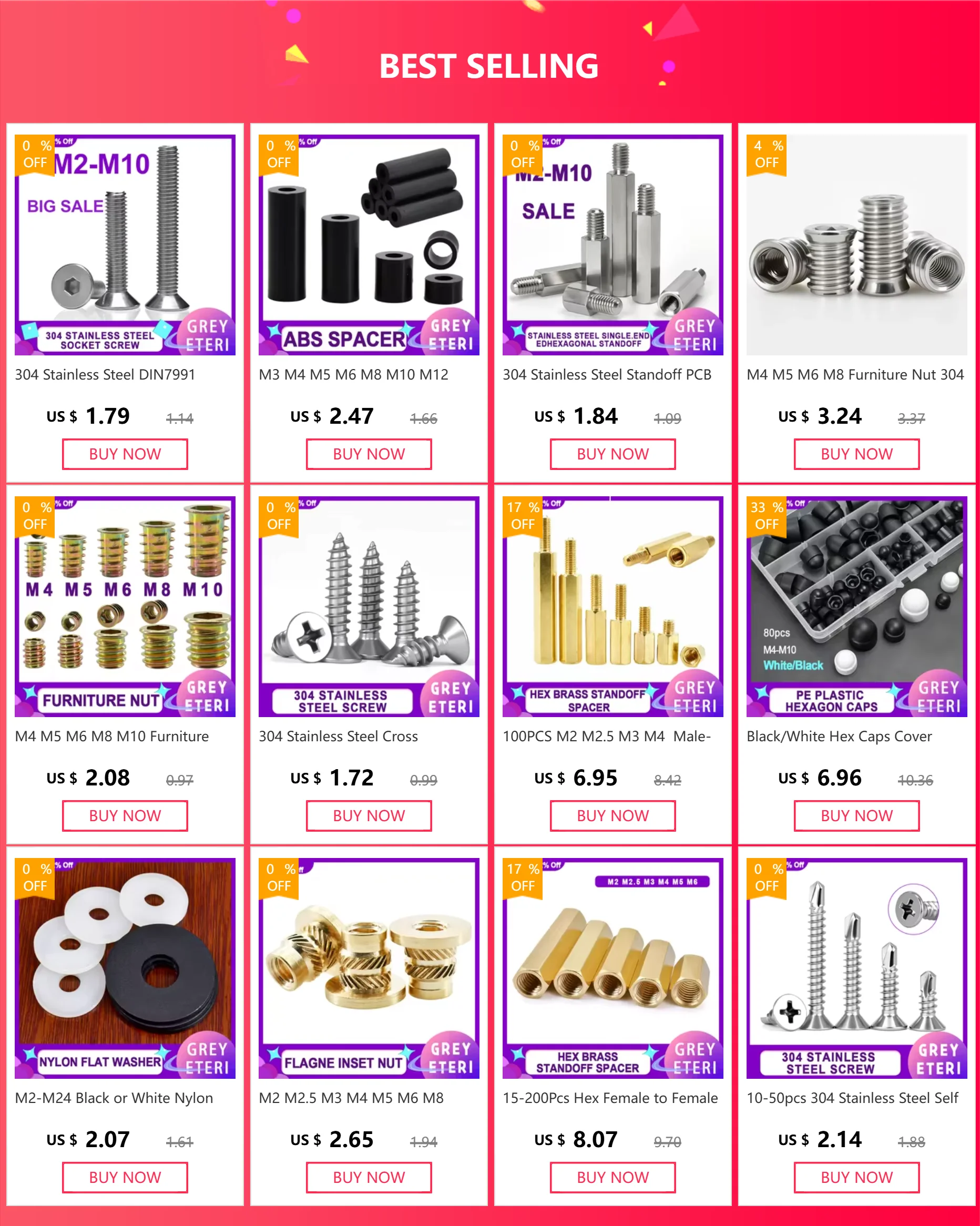 M3 M4 M5 M6 M8 M10 M12 Schwarz ABS ohne Gewinde ausgehöhlter Nylon-Abstandshalter, runde Abstandshalter, Unterlegscheibe, PCB-Unterstützung, Abstandshalter für TV-Installation – Detail 3
