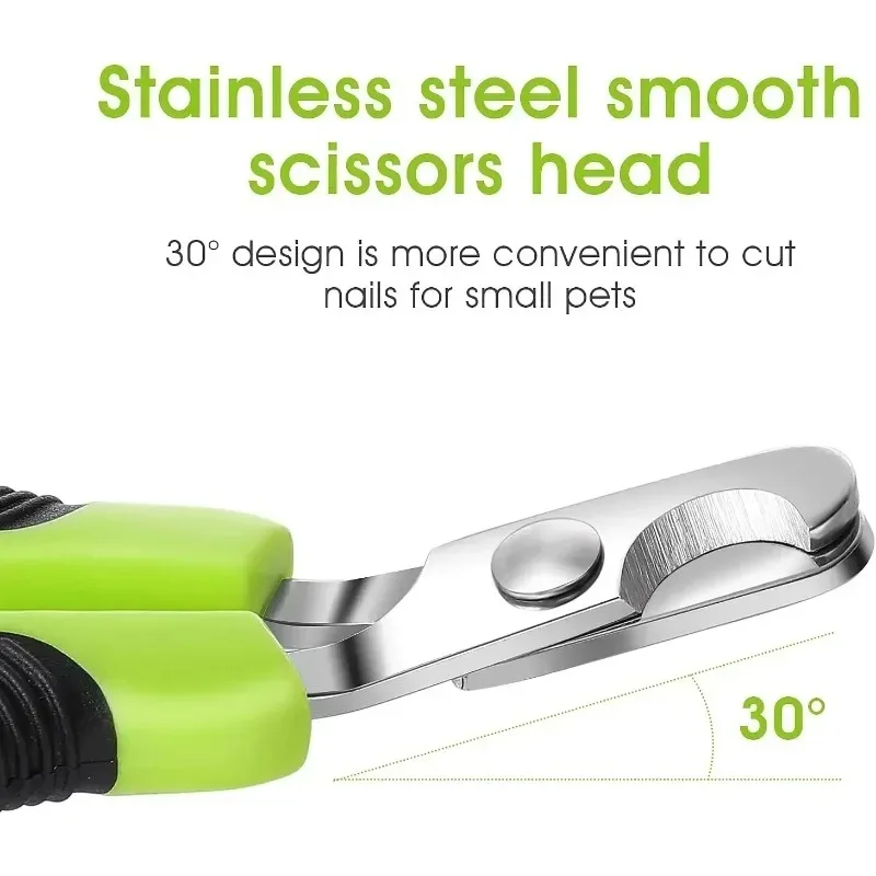 Hot Sale Cat Nail Toe Claw Clippers Trimmer Grooming Tools Animals Pet Supplies Stainless Steel Dog Nail Clipper Scissors image 4