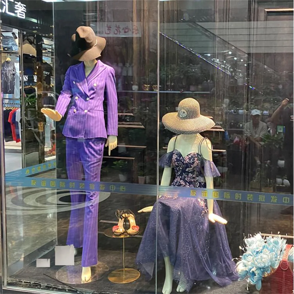 Picture 6: Full Female Sewing Mannequin, Body Dummy Model, Iron Plate Base, Display, Clothing Store, Fashion, French, E081