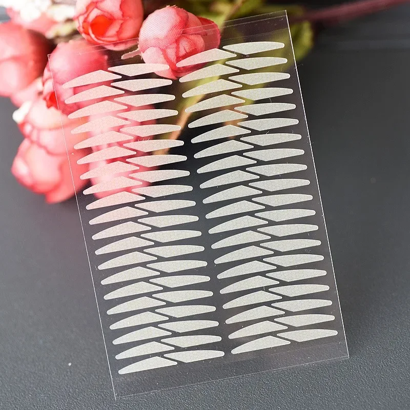 Double Fold Eyelid Tape Sticker Lace Nature Clear Gray Eyelid Stripe Big Eyes Invisible Double Fold Eyelid Sticker Makeup Tools