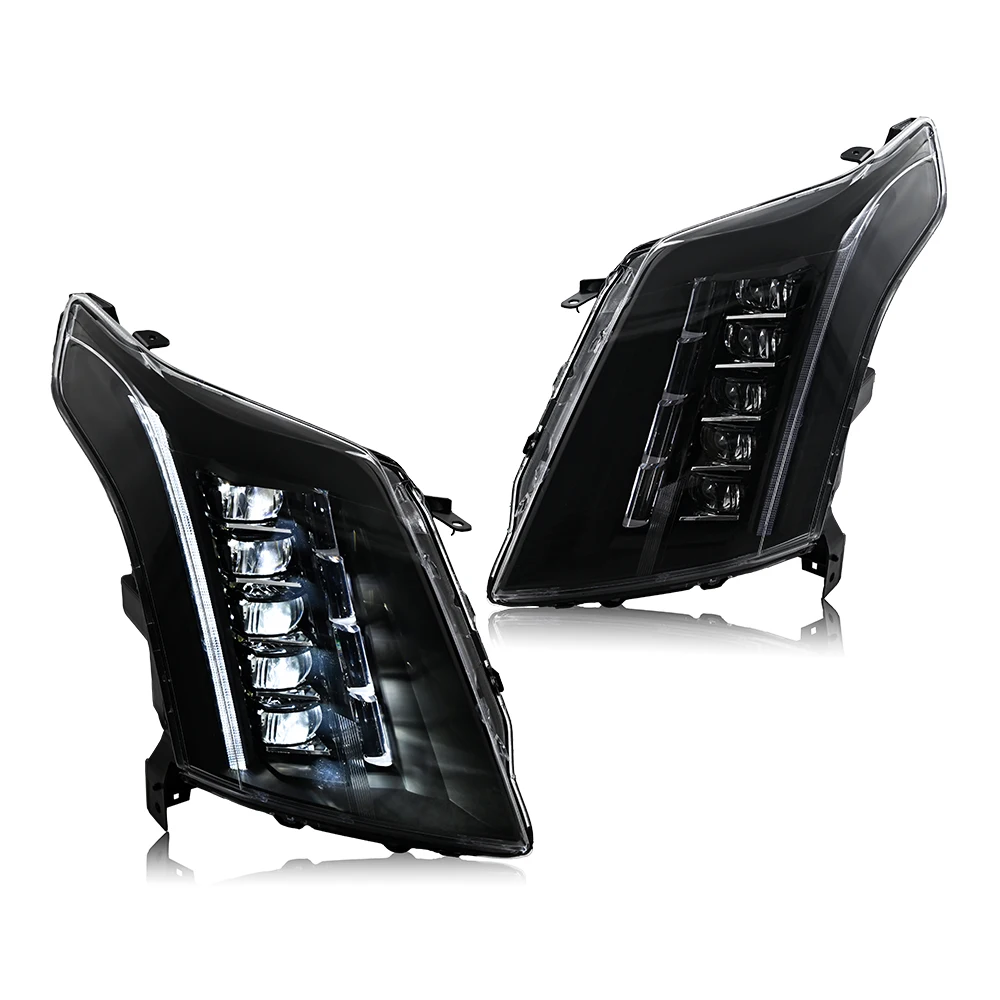 

LED Headlights For 2010-2016 Cadillac SRX Halogen Front Lamps Assembly IP67 Precision Beam Plug And Play Universal model