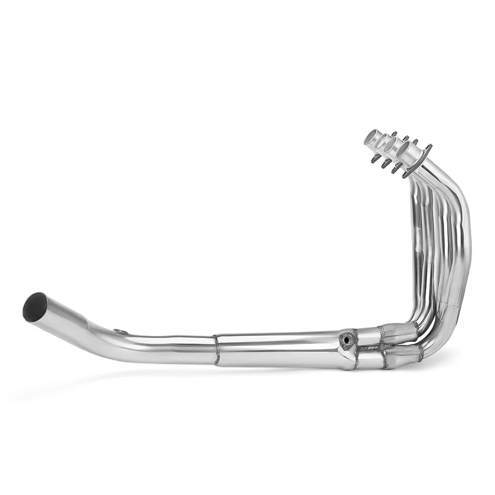 Motorcycle modified exhaust pipe ZX4RR ZX4R zx4rr stainless steel integrated front section, middle section, full exhaust pipe