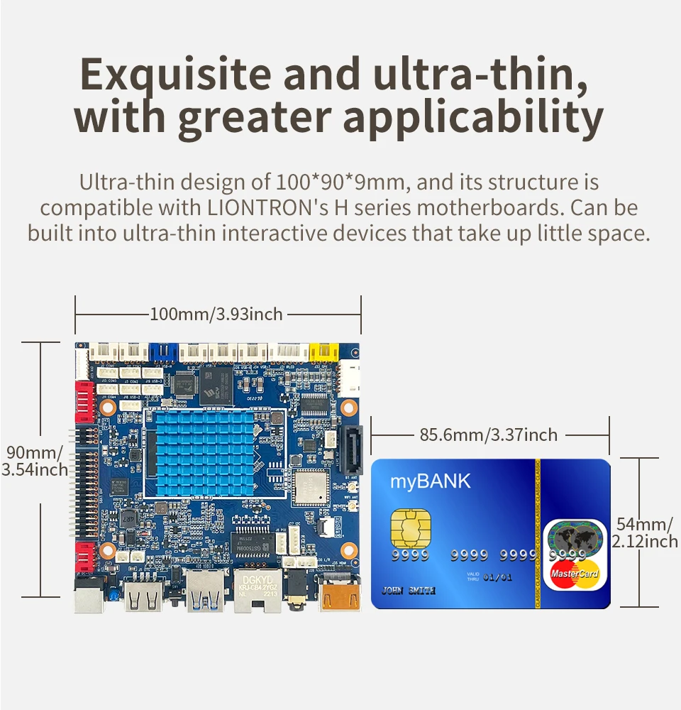 Imagem -05 - Liontron Development Single Board Compatível para Vending Machine Suporta Linux Android Open Source Rk3566 Ddr4 8gb Ram