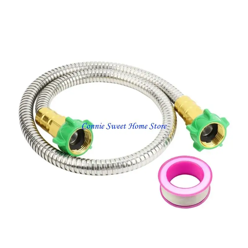 

LXAF герметичный наружный гибкий шланг для воды, фитинг для женщин и женщин, замена шланга, короткий удлинитель садового шланга