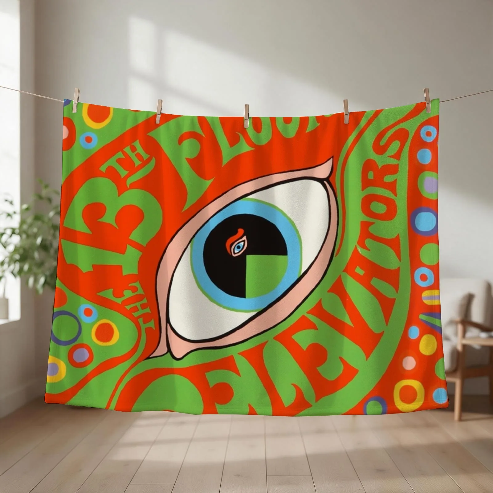 13th Floor Elevators Throw Blanket anime Giant Sofa Nap Warm Blankets
