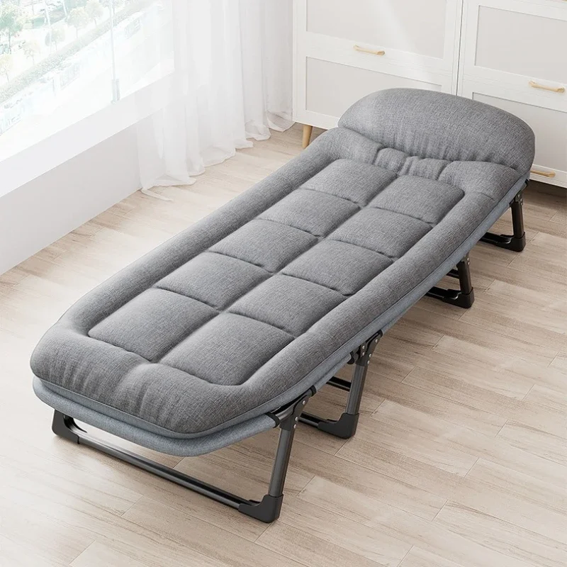 Foldable Outdoor Camp Cot Bed Lightweight Portable Medical Nursing Bed for Single Person Nap Office Rest Easy Setup Foldable Bed