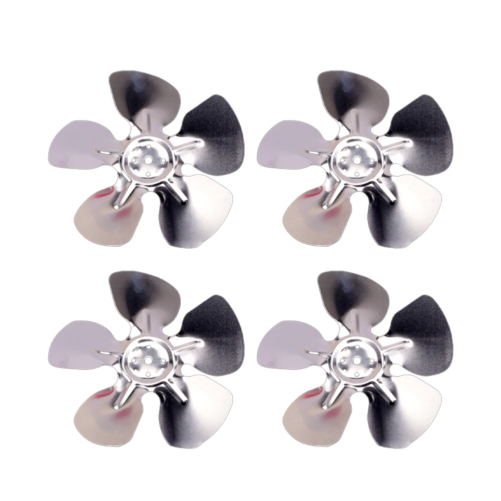 

4pcs motor fan blades made of aluminum for refrigerator cooling system 150mm 200mm 250mm diameter set for cold storage
