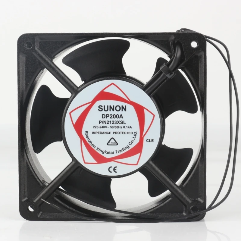 SUNON 12038 DP200A P/N 2123XSL AC 220V axial flow Industrial cabinet Quiet heat dissipation 120 x 120 x 38MM